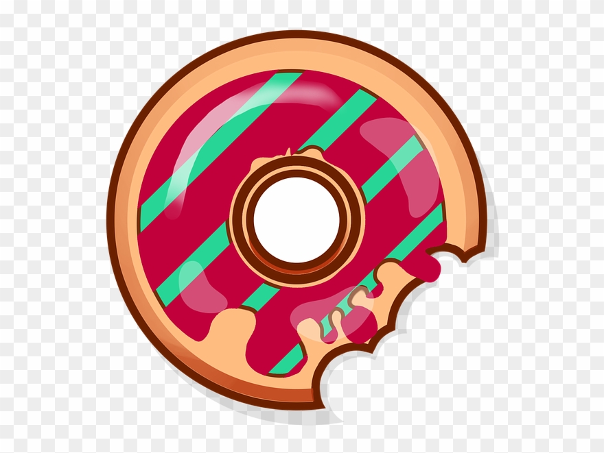 Doughnut Cliparts 19, Buy Clip Art - Niedliches Krapfen-muster Papierservietten - Png Download