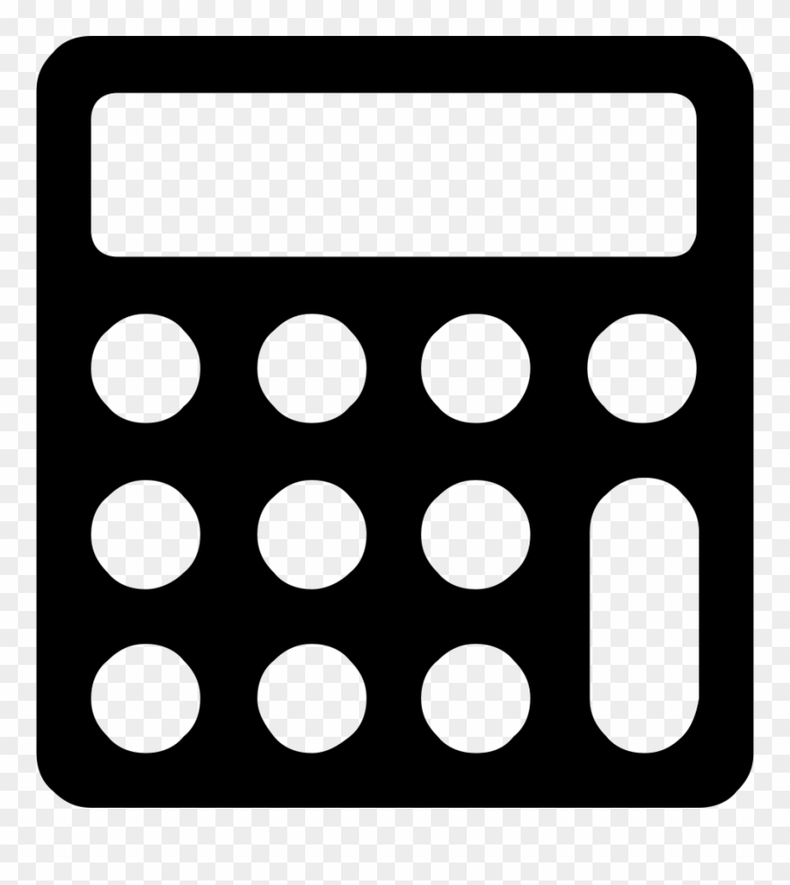 Electronic Reconciliation Comments - Font Awesome Calculator Icon Clipart
