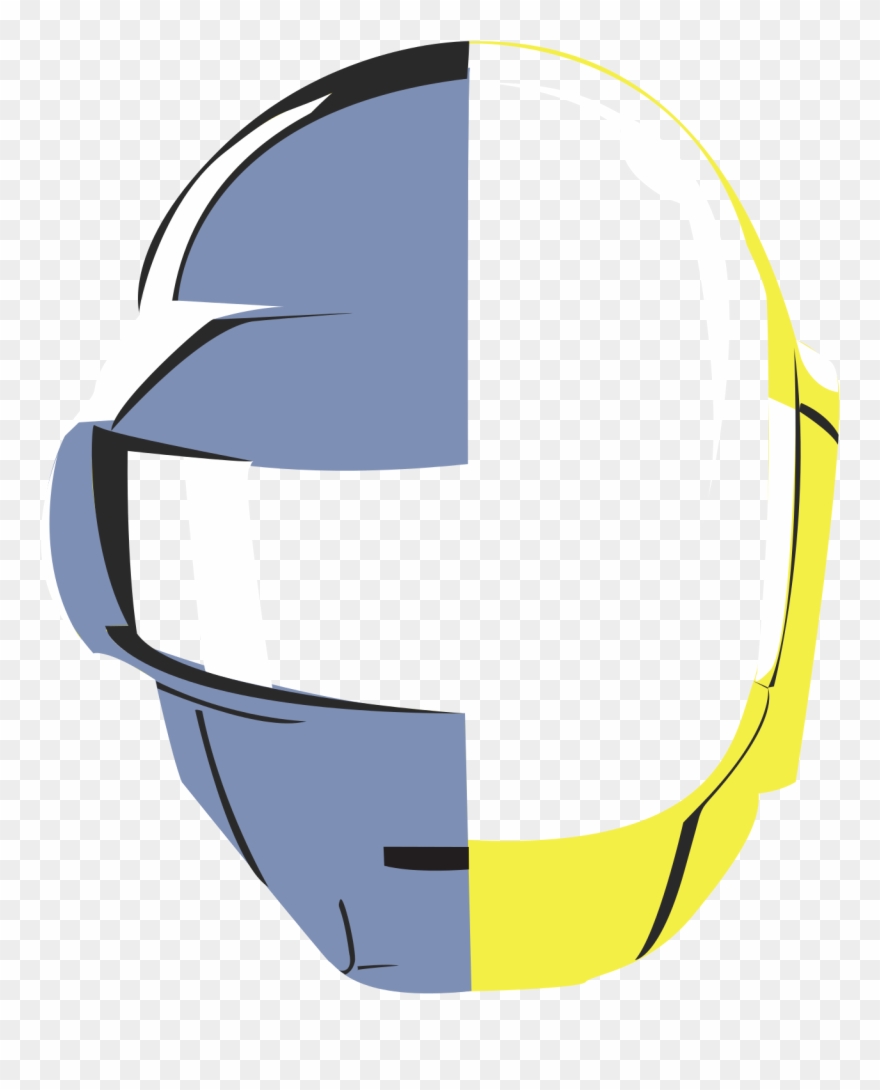 Daft Punk Clipart Vector - Daft Punk Music Transparent - Png Download