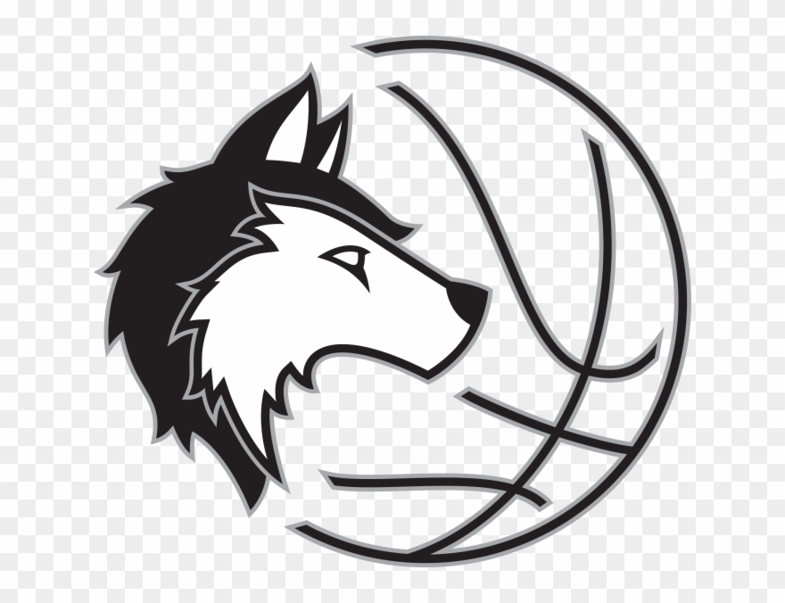 Black Ball - Png - Basketball Logo Black And White Clipart