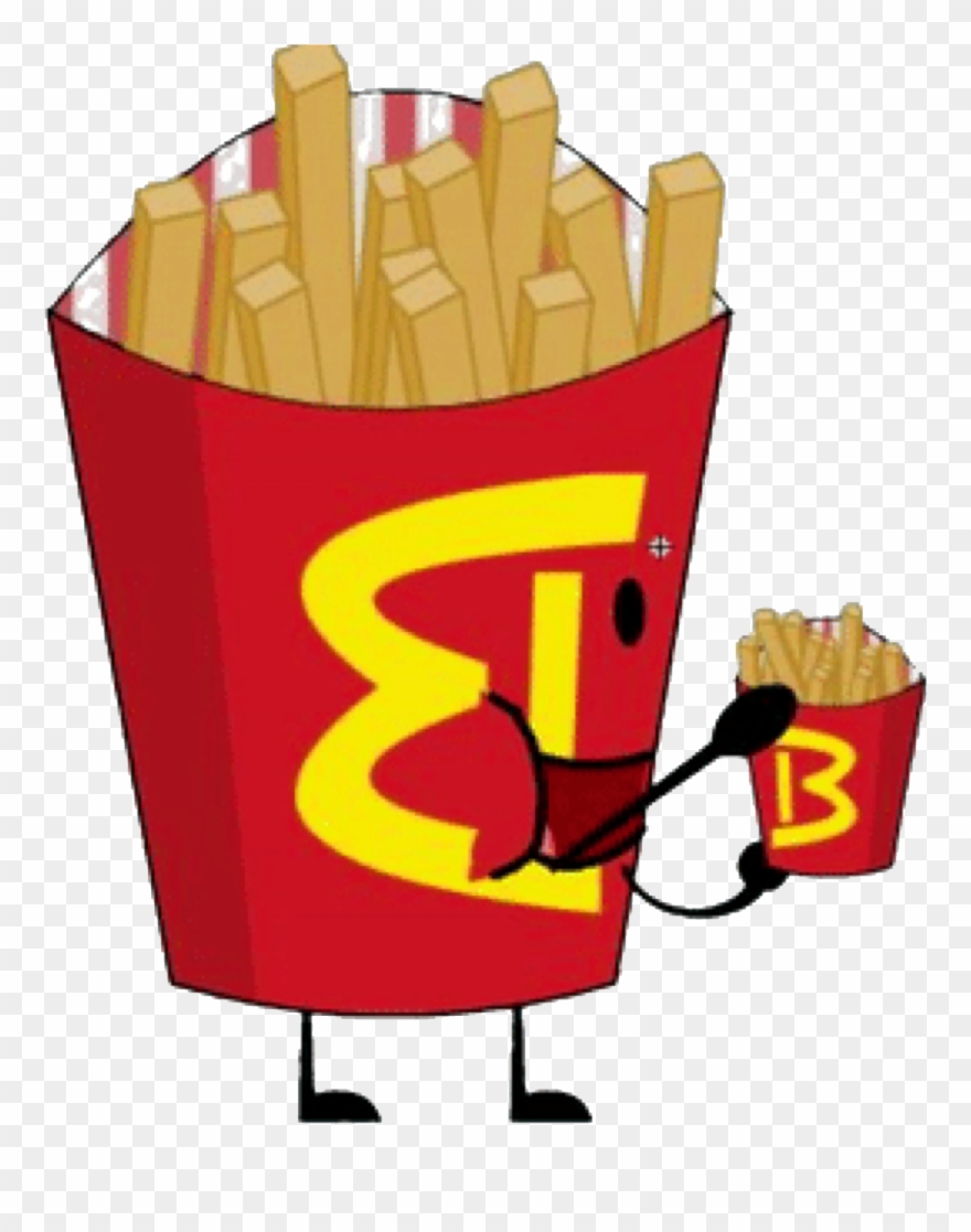 French Fries Fast Food Restaurant Mcdonald - Bfdi Fries Clipart