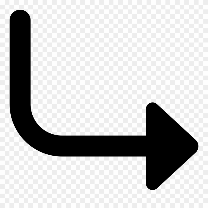 Down Right Icon - Materials Science And Nanotechnology Clipart