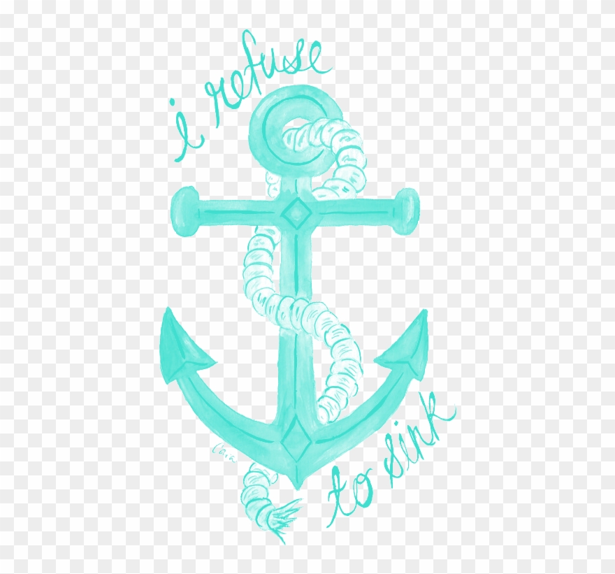 Words Of Solace Coldplay, I Refuse To Sink, Anchor - Pcos Tattoos Clipart