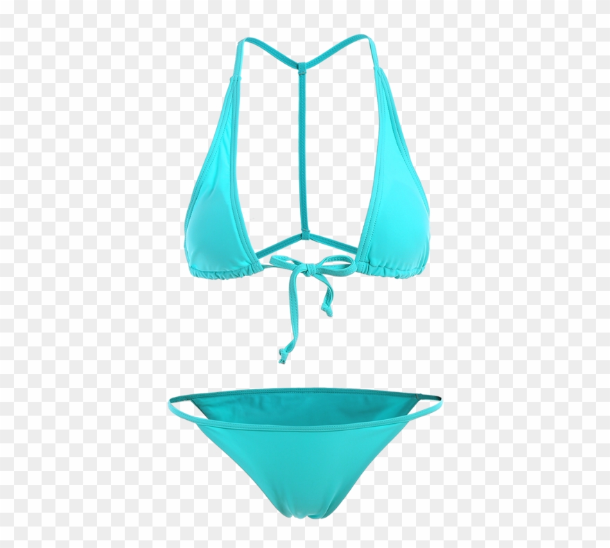 T-back Bikini Set - Swimsuit Bottom Clipart