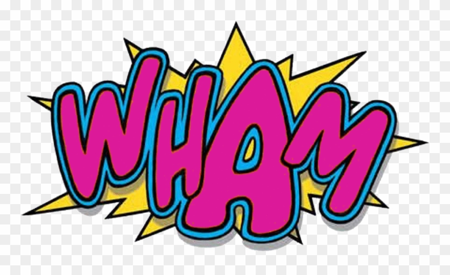 Pow Superhero Png Png Freeuse Stock - Wham Onomatopoeia Clipart