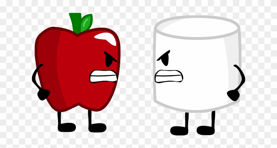 Marshmallow And Apple Oldies - Inanimate Insanity Marshmallow Clipart