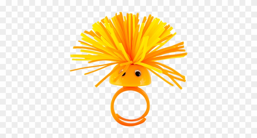 Pom Pom Girl Small - Pylones Black Face Ring Clipart