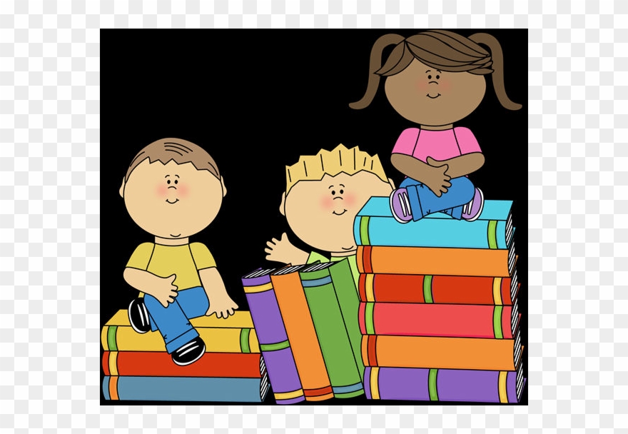 Dad, Brothers, And Sisters - Children Literature Clipart