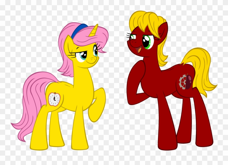 Template93, Commission, Duo, Earth Pony, Oc, Oc - Patreon Clipart