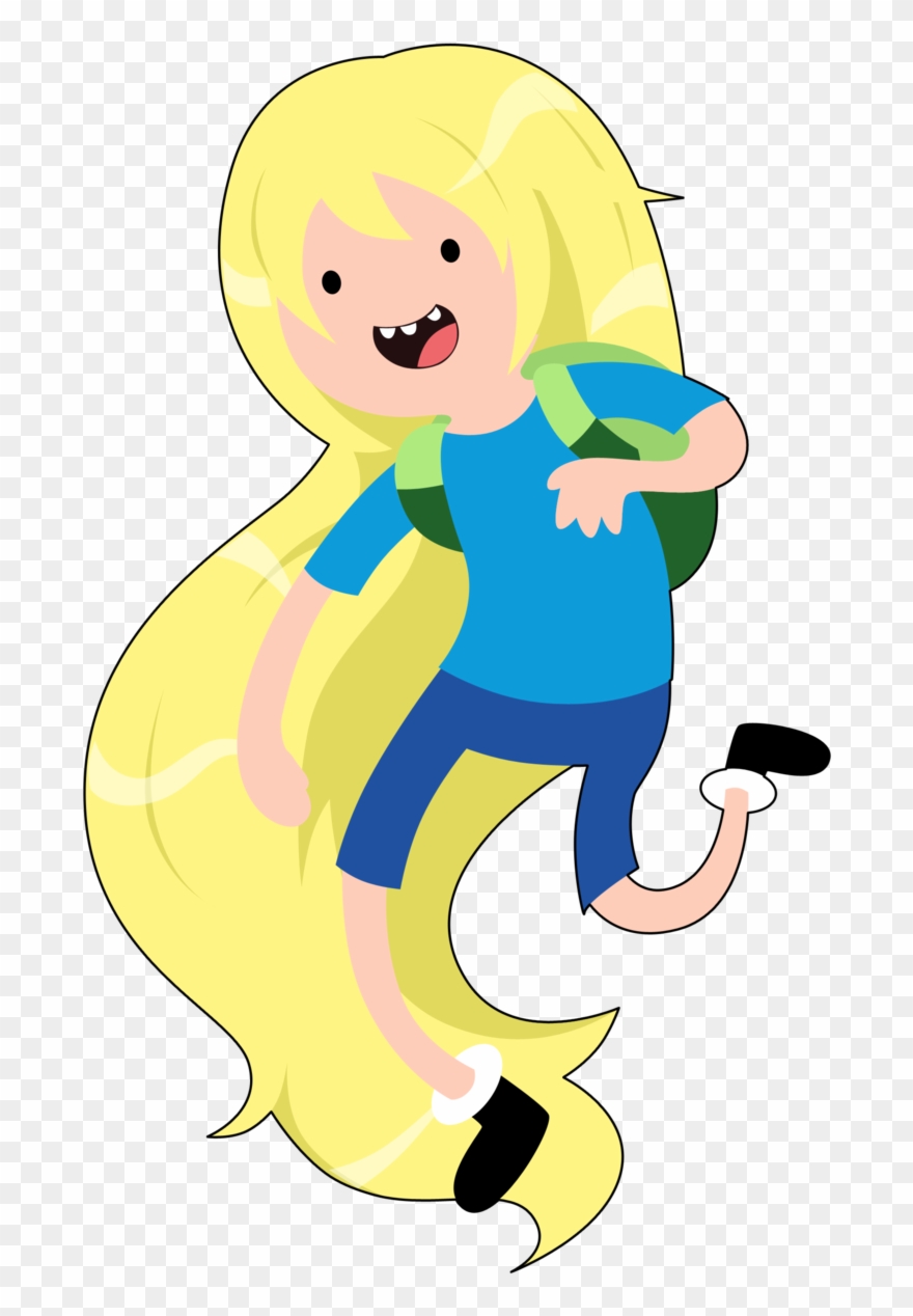 Adventure Time - Adventure Time Characters Finn Long Hair Clipart