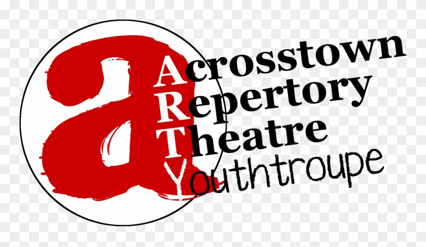 Arty Logo Print - Acrosstown Repertory Theatre Clipart