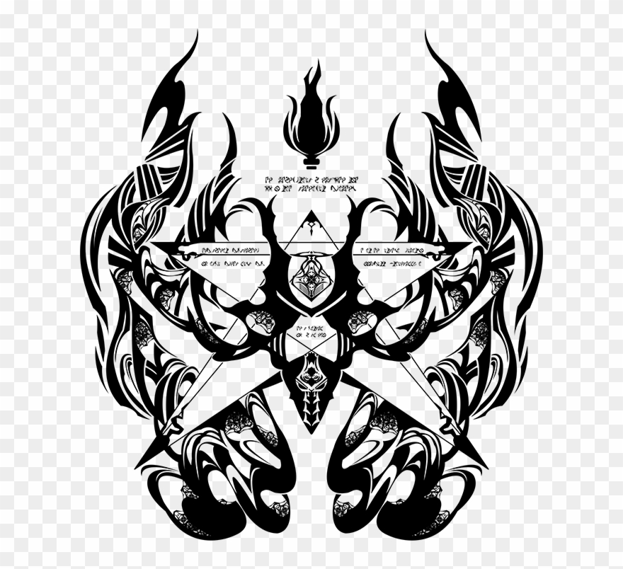 Blazblue Central Fiction Nine The Phantom Crest - Blazblue Nine Crest Clipart