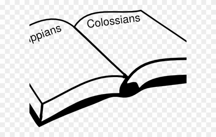 Cross And Bible Clipart - Books Design Black And White Clip Art - Png Download