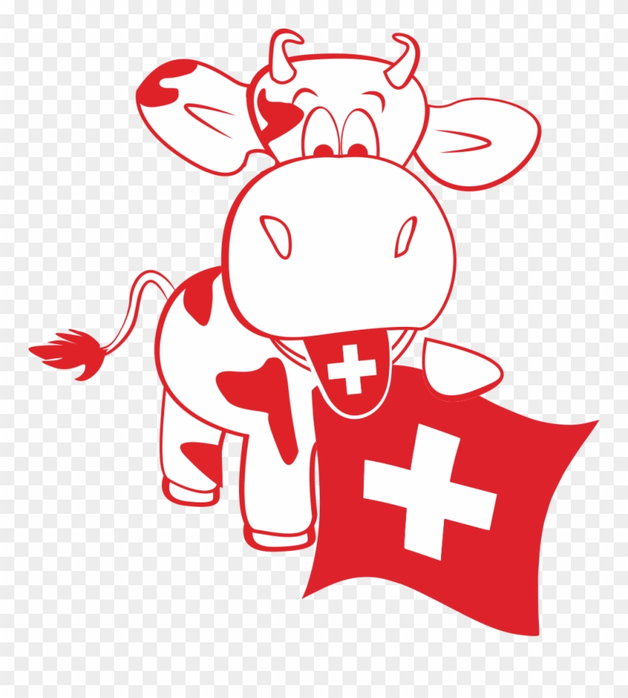 Go To Image - Vache Suisse Png Clipart