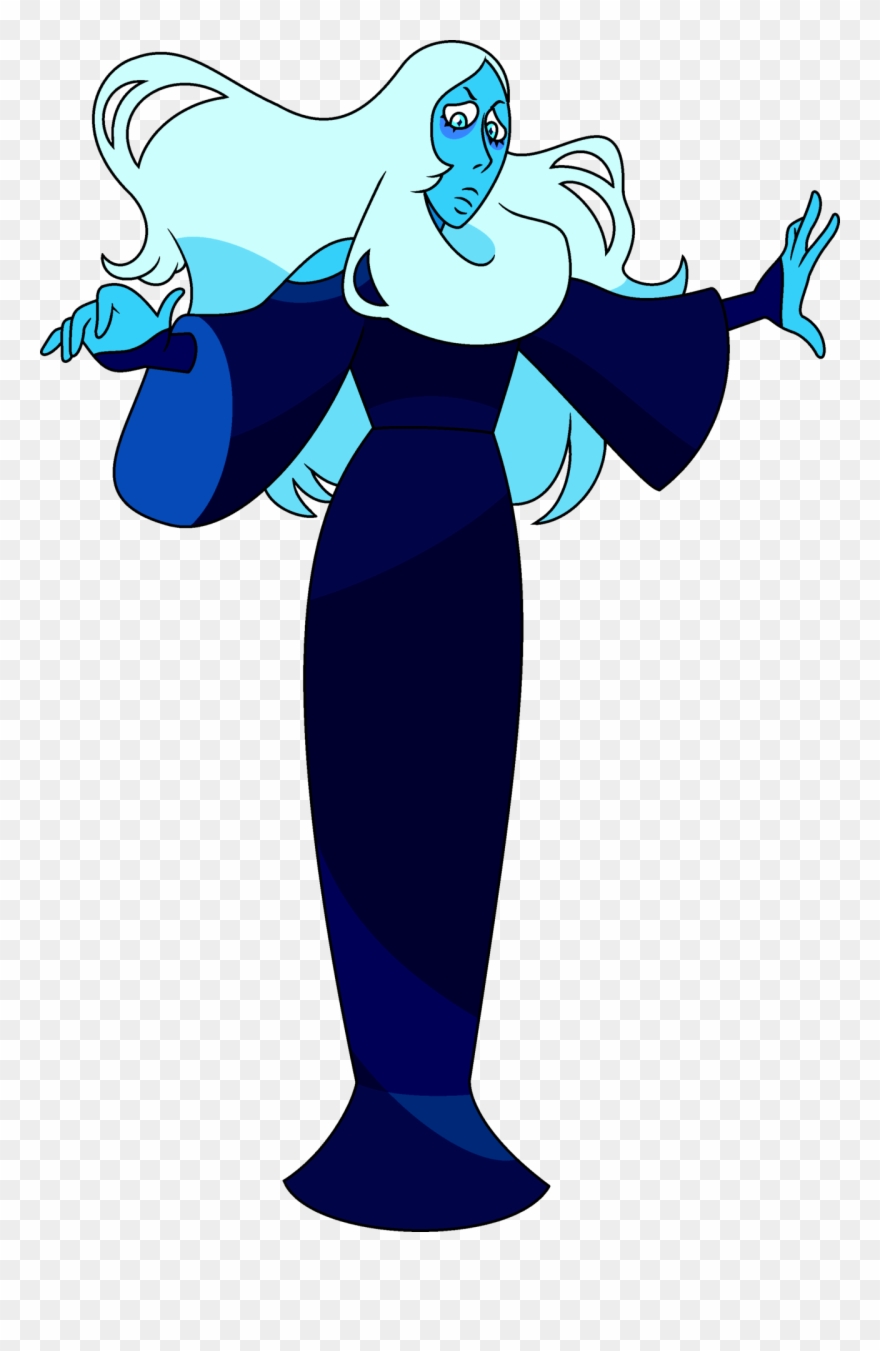 Once Upon A Custom Funko Blue Diamond Steven Universe - Steven Universe Diamante Azul Citrine Clipart