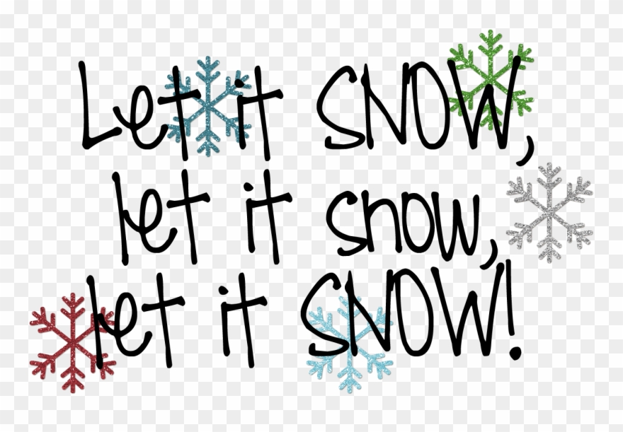 It Has Started To Snow Like Crazy Here In The North - Simple Red Happy Holiday Square Car Magnet 3" X 3" Clipart
