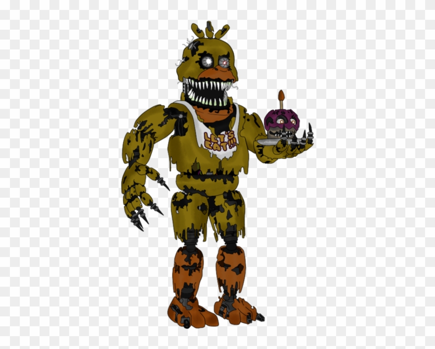 Picture Transparent Download Five Nights At Freddy - Nightmare Chica Clipart
