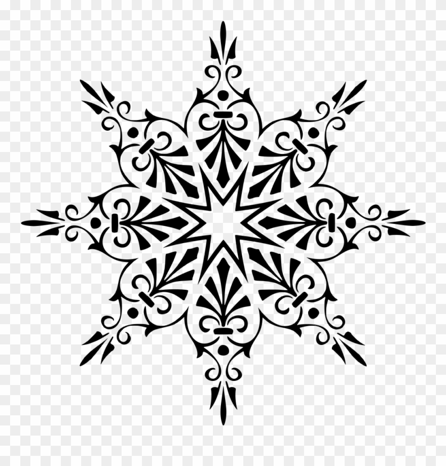 Ornament With Octagonal Symmetry - Clip Art - Png Download