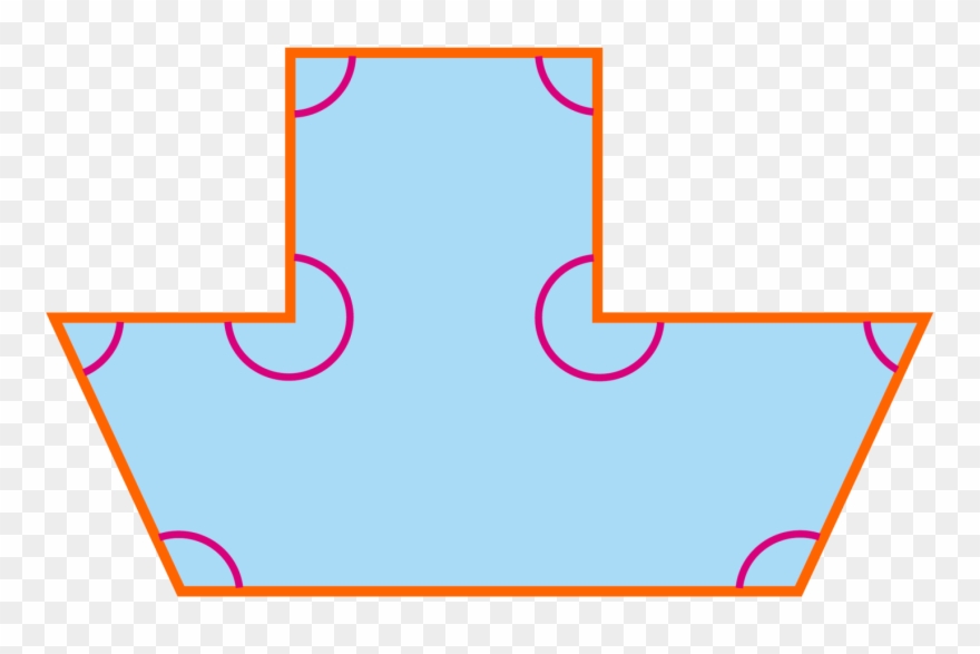 6 Right Angle Octagon Clipart