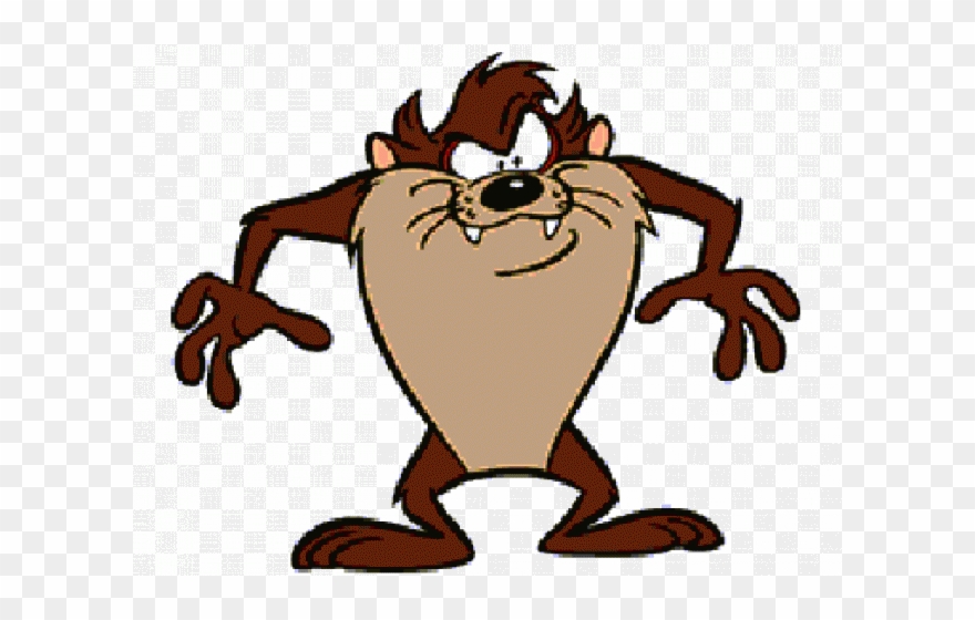 Demonio De Tasmania Sin Fondo Clipart