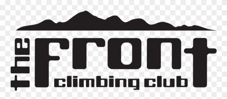 The Front Logo - Front Climbing Club Clipart