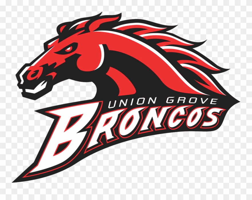 Union Grove Broncos Clipart