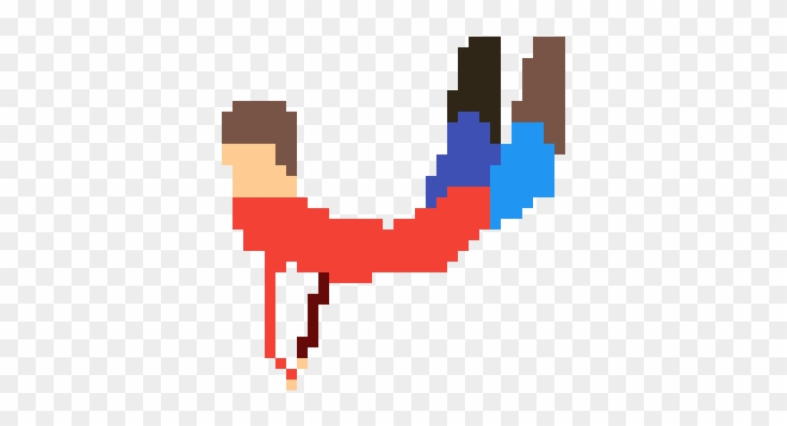 New Guy Falling - Illustration Clipart