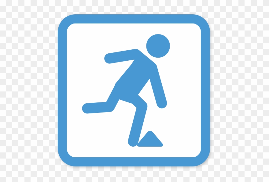 Falls Awareness - Manual Handling Logo Clipart
