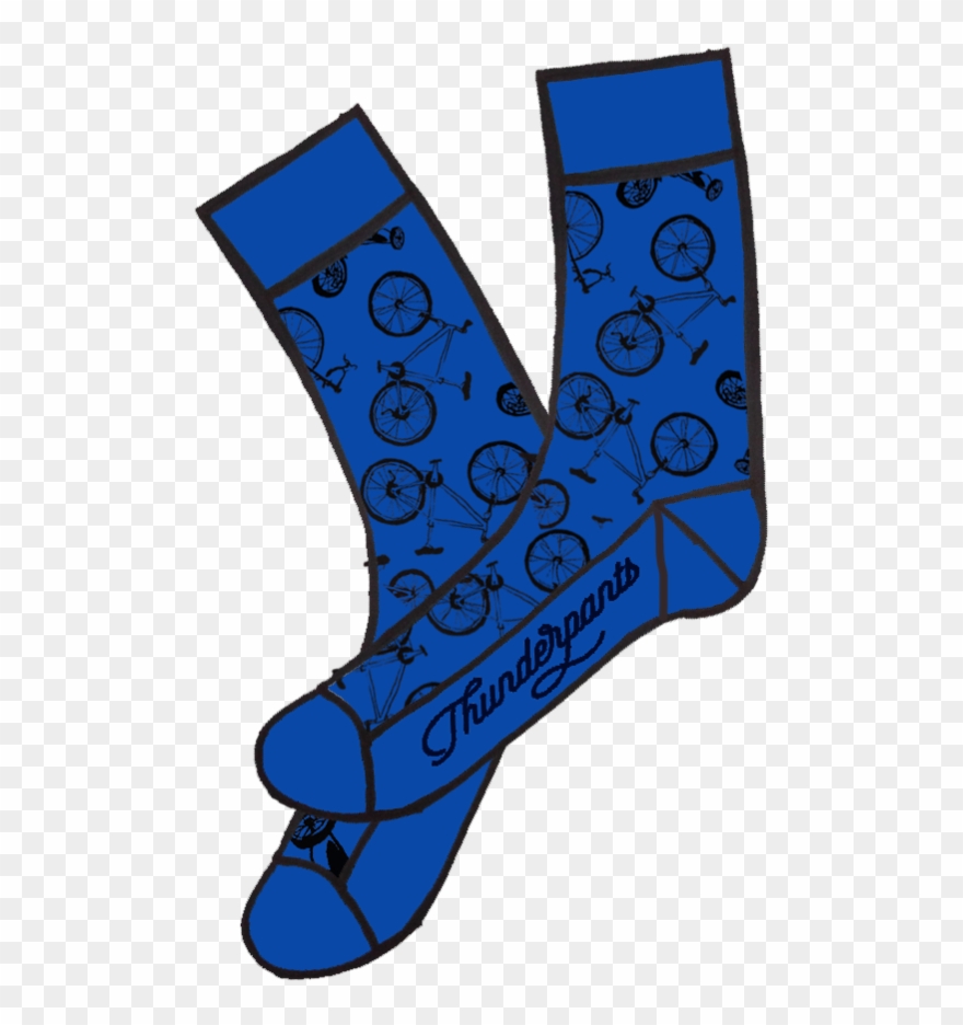 Socks Clipart Blue Item - Sock - Png Download