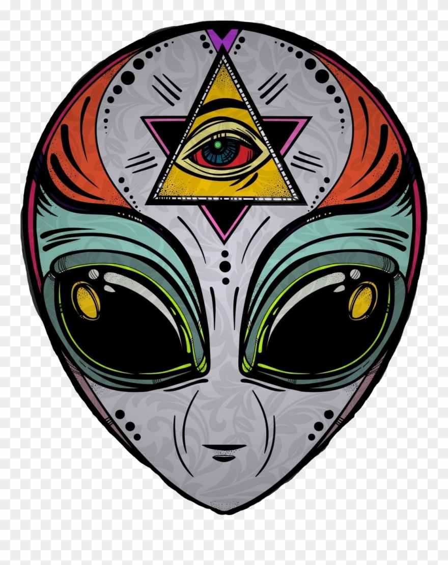 Alien Aliens Illuminati Freetoedit - Illuminati Drawings Clipart