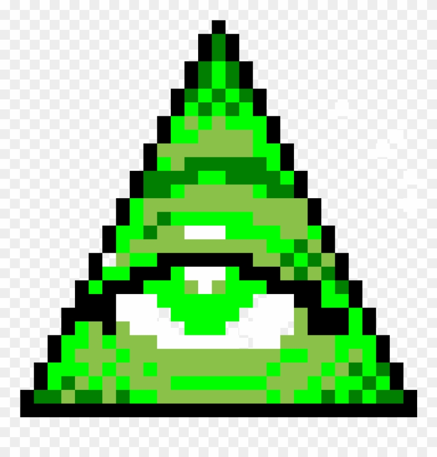 Illuminati - Illuminati Pixel Art Clipart