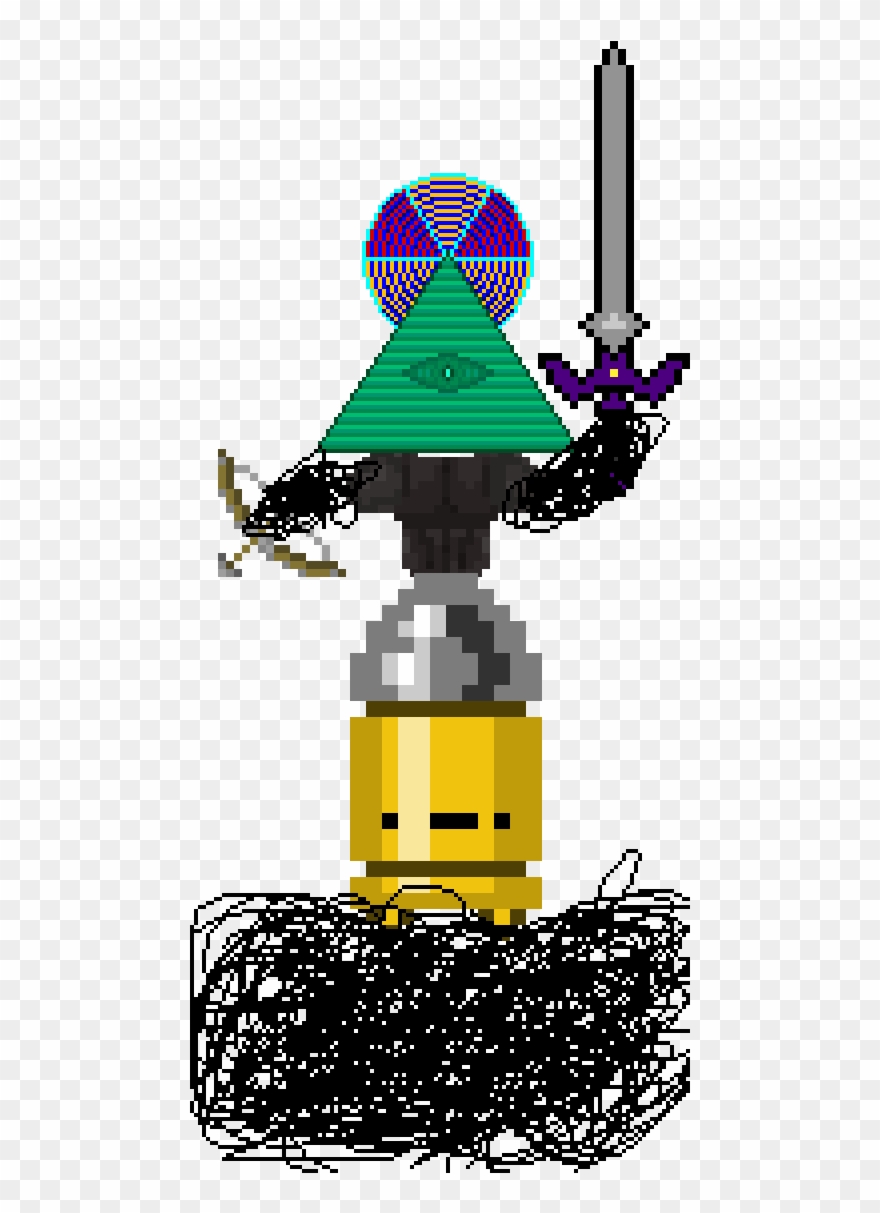 Illuminati Monster - Illustration Clipart