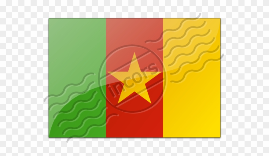 Flag Cameroon - Emblem Clipart