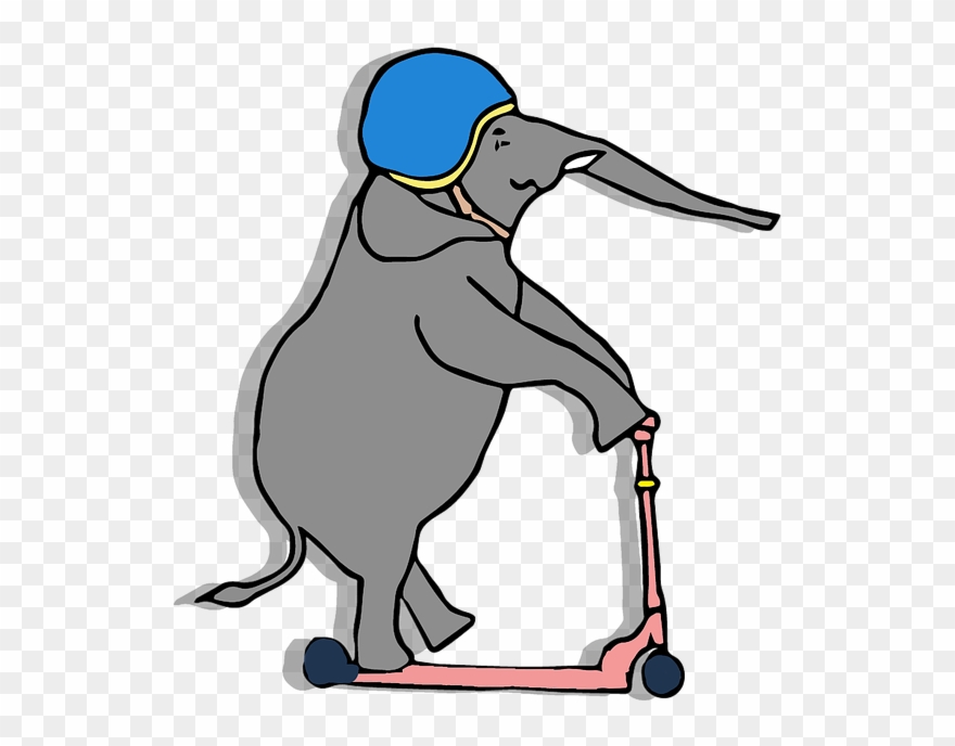 Funny Elephant Cartoon 3, Buy Clip Art - Chiste Png Transparent Png