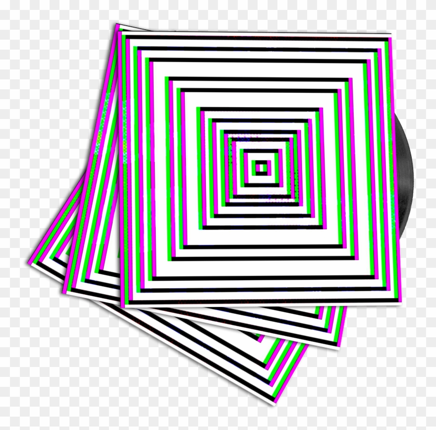 Vintage Triple Vinyl Record Mockup Tri Clipart