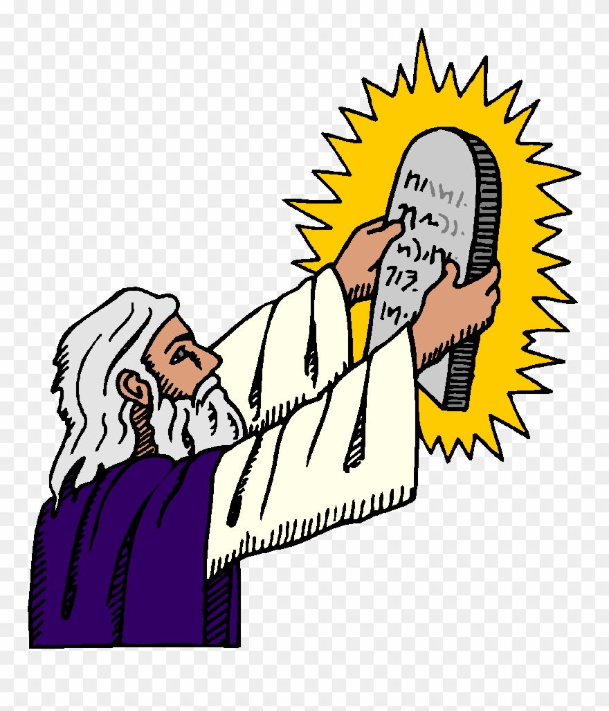 Ten Commandments Clipart Second - Exodus Book Gif - Png Download
