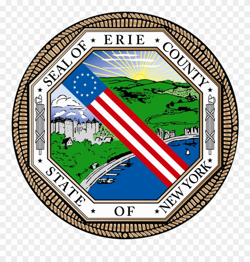 Erie County Seal Only Png - Erie County Logo Clipart
