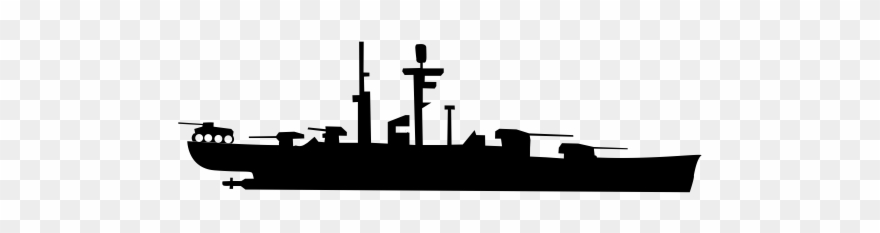 Battleship Rubber Stamp - Vector Graphics Clipart