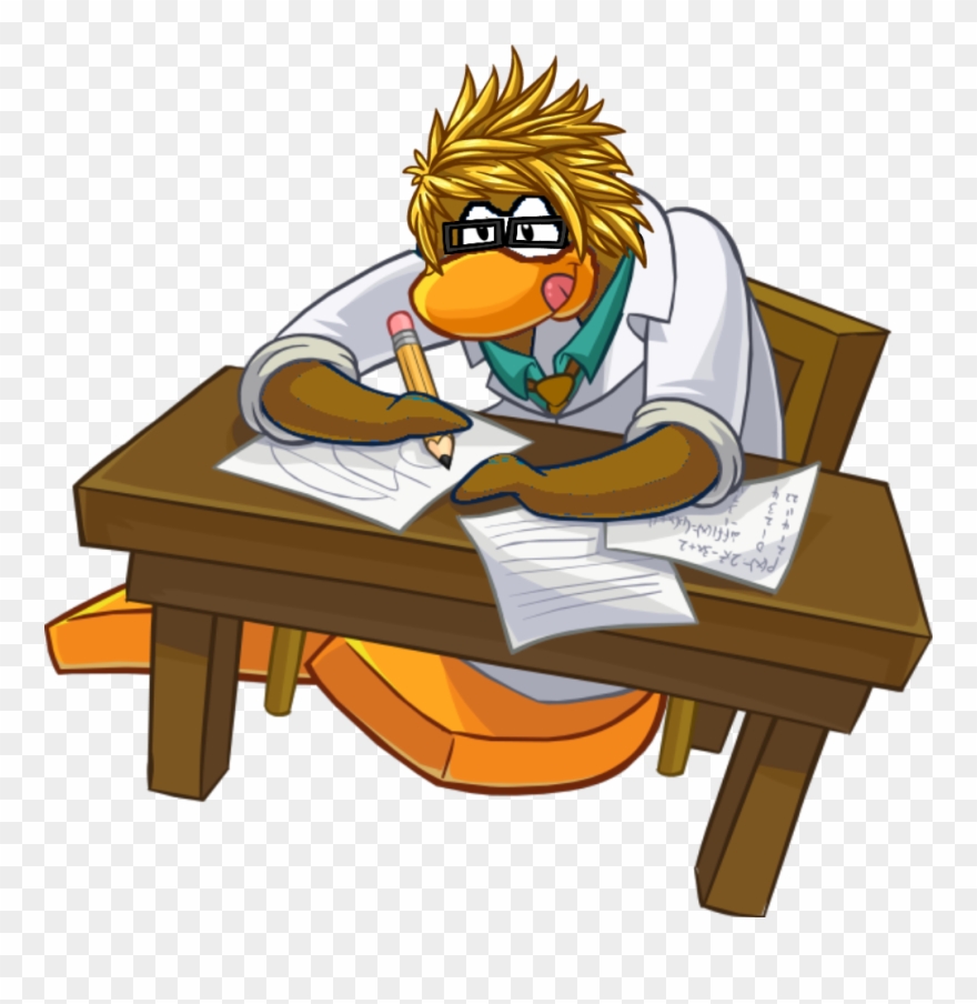 Tra Working Hard - Working Hard Cartoon Png Clipart
