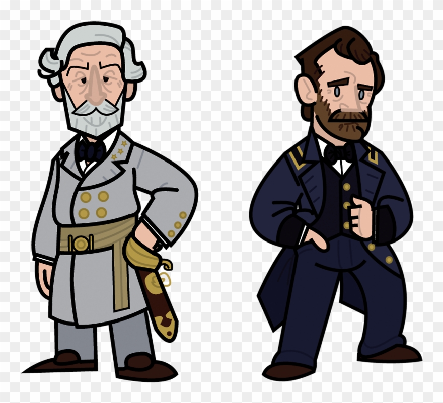 General Robert E - Confederate States Of America Clipart