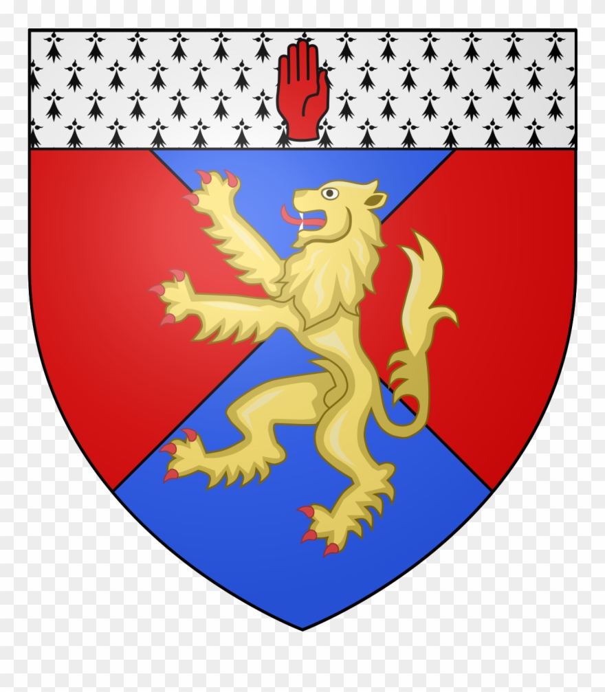 Lion Sword Coat Of Arms Clipart