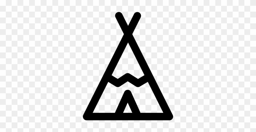 Tipi By Geoffrey Joe From Noun Project - Bryan Anthonys Tribe Necklace Clipart
