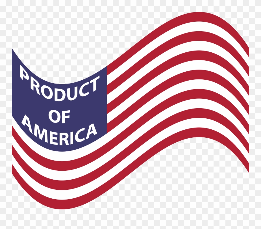 Of America Wavy Flag Clipart