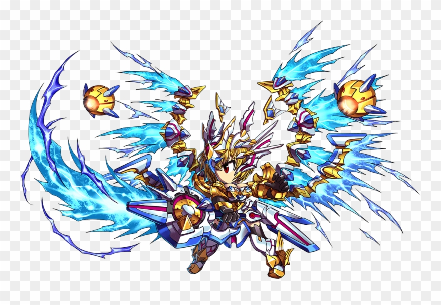 Terminator Lilith - Brave Frontier Coolest Looking Units Clipart