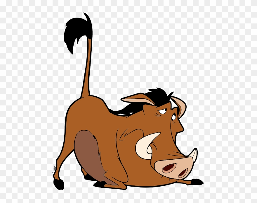Pumbaa Clip Art - Wild Boar Cartoon - Png Download
