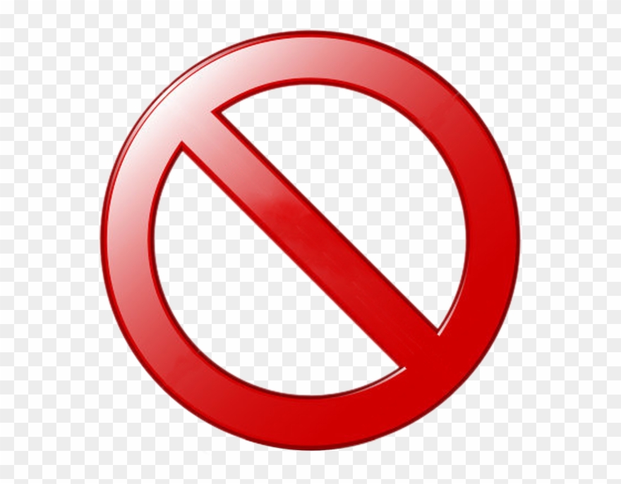 No Symbol Christian Cross Clip Art - Prohibido El Graffiti - Png Download