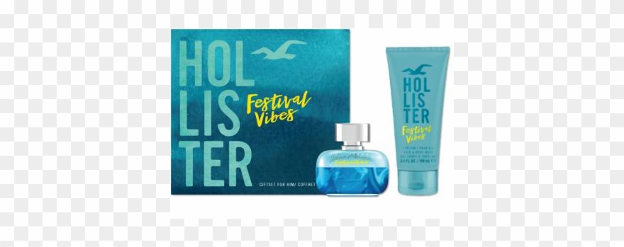 Hollister Festival Vibes For Him Edt 100ml Gift Set - Hollister Festival Vibes For Her Clipart