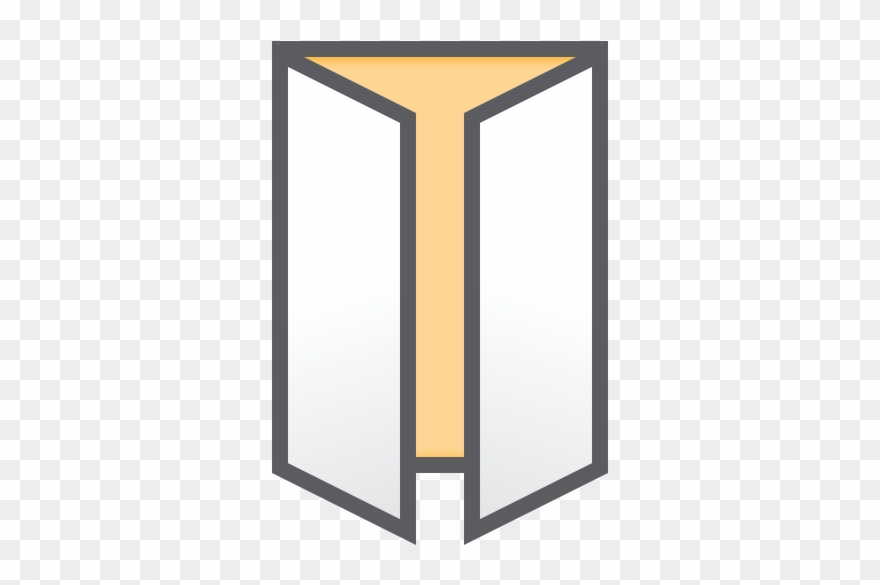 Gate-fold - Symmetry Clipart