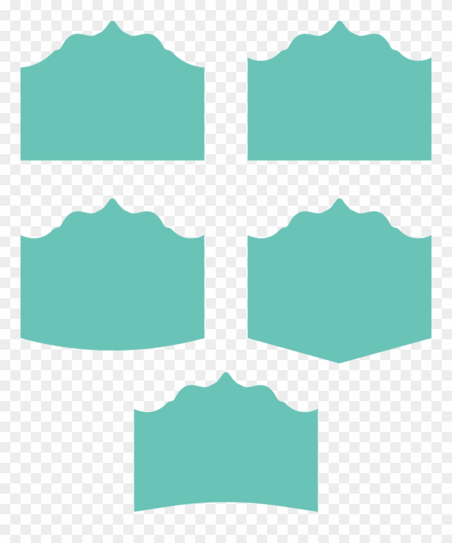 Badged Shape Designs Clipart