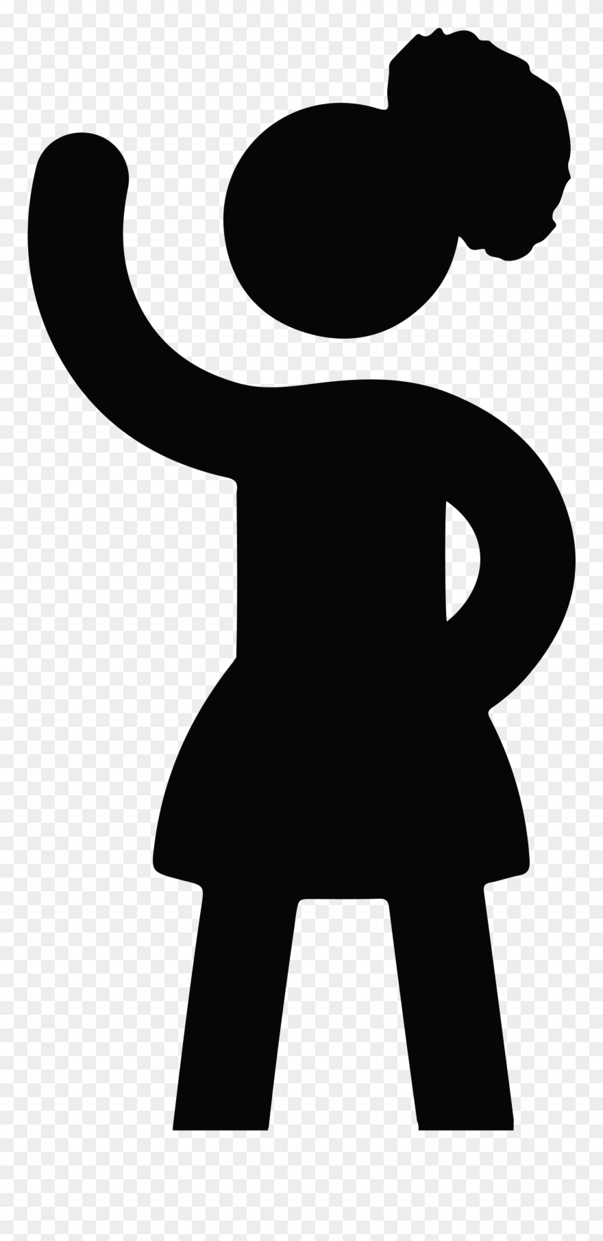 Of Black Women Report High Levels Of Discrimination - Silhouette Clipart